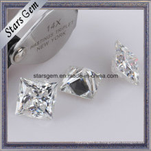 Super White Princess Cut Moissanite lose Stein für Schmuck Ringe